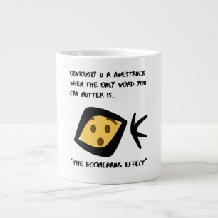 Coupe 'Awestruck' Fun Mug 20 oz Boomeranged Effet