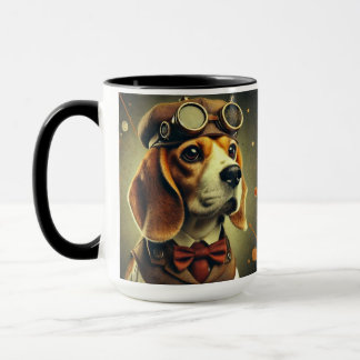 Coupe beagle de café Steampunk Mug