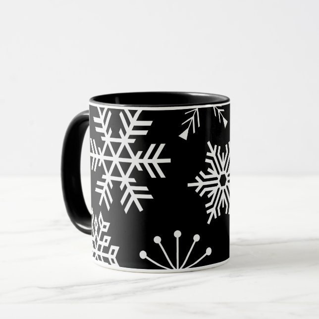 Coupe Black Holiday Art Mug (Devant gauche)