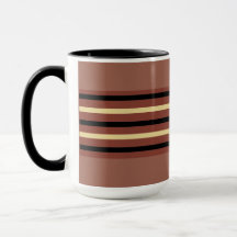 Coupe Brown de Mug de Café à Grille - cacao Riche