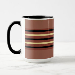 Coupe Brown de Mug de Café à Grille - cacao Riche