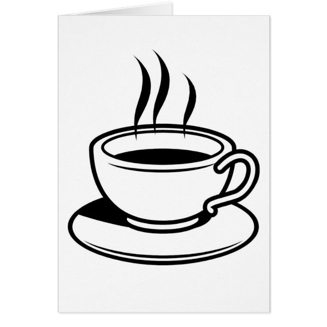 Coupe chaude de café (Devant)