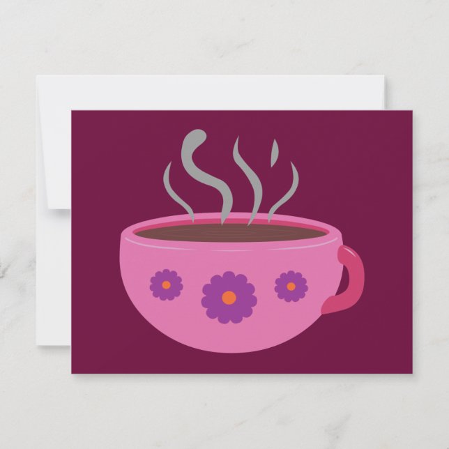 Coupe chaude de café (Devant)