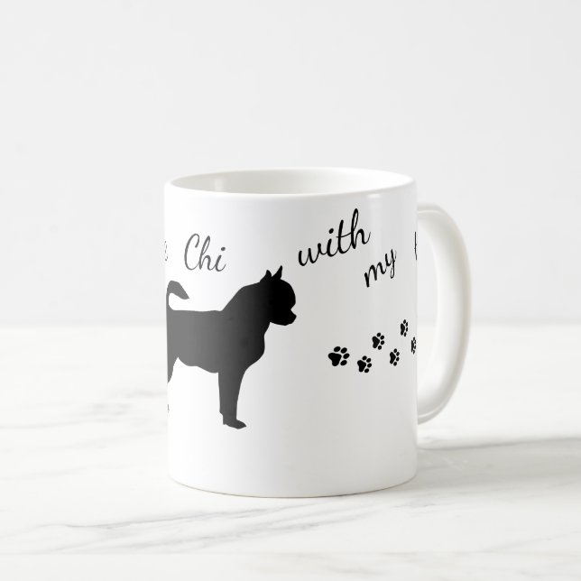 Coupe Chihuahua Mug Tea (Devant droit)