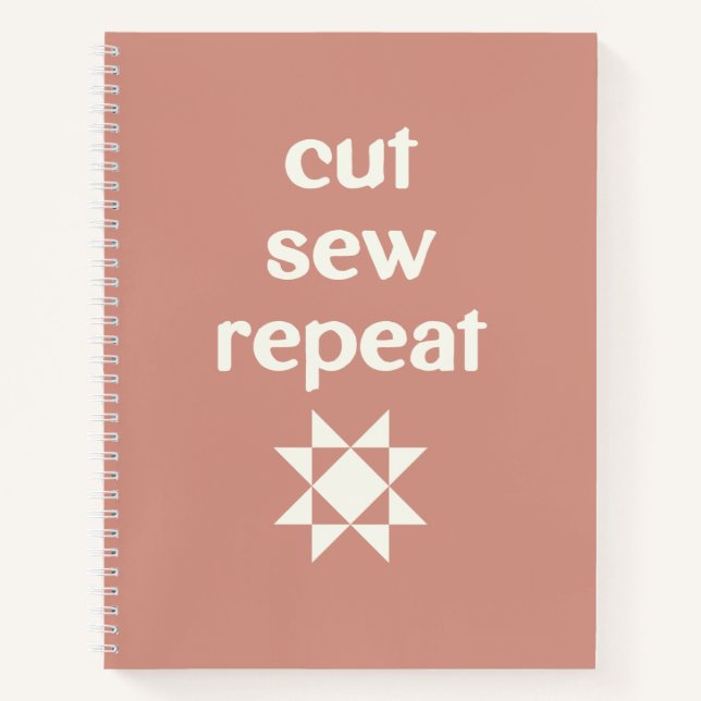 Coupe Couture Répéter Carnet de Couturière (Devant)