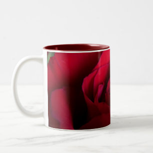 Coupe de café de Mug Roses rouges Belle décoration