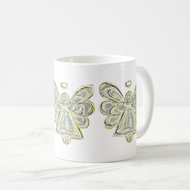 Coupe de café Mug personnalisée Angel du gardien d (Devant droit)