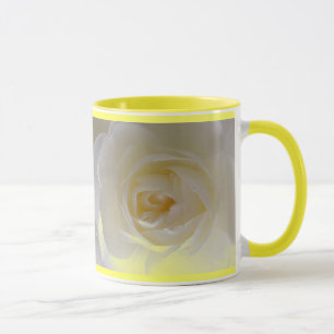 Coupe de café Roses Blanches Mug Belle décoration 