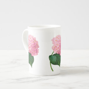 Coupe de Mug de Hydrangea Redoute rose