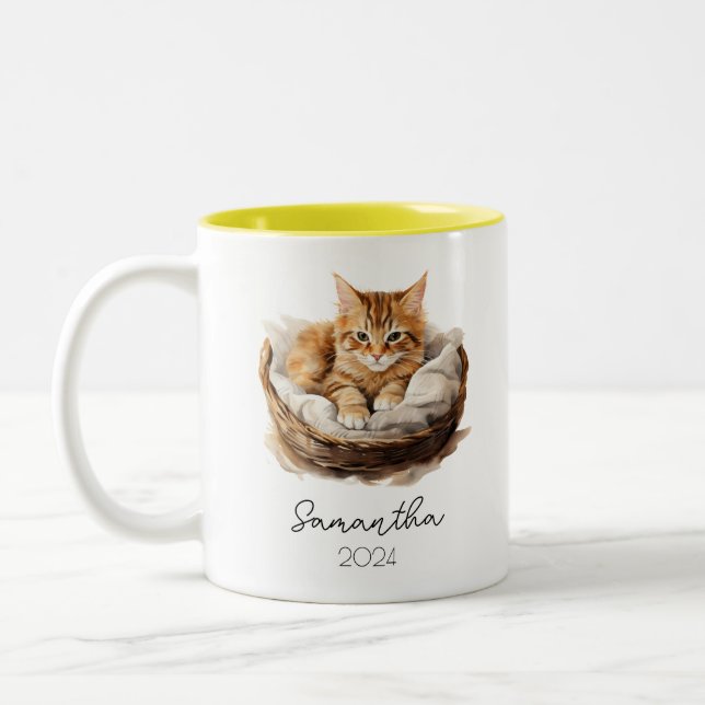 Coupe de Mug Fleur de naissance (Gauche)