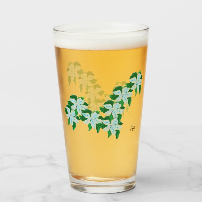 Coupe De Verre : Fower De La Grèce (Devant (rempli))