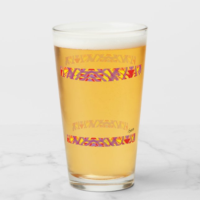 Coupe de verre : Pas de début Pas de fin (Devant (rempli))