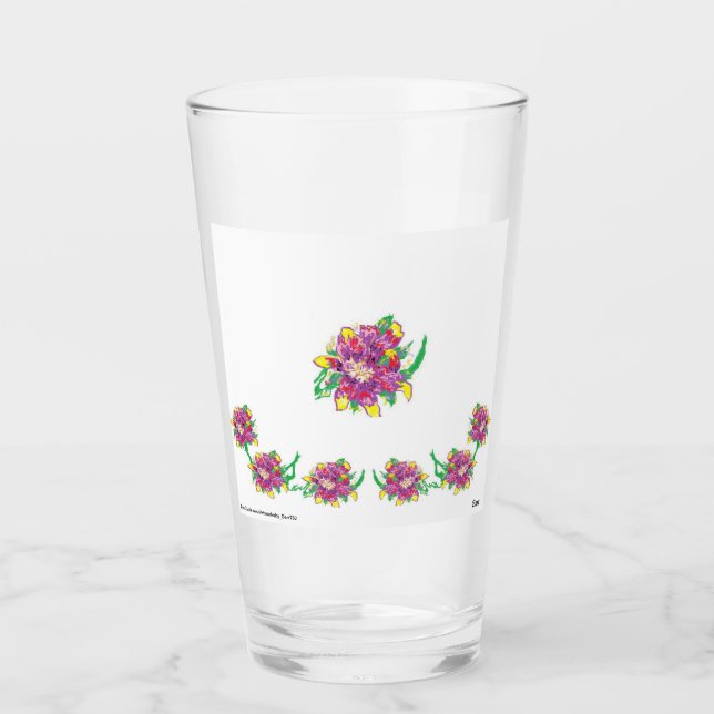 Coupe de verre Tumbler Astiatic Lilly (Devant)
