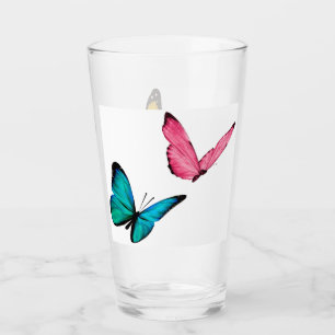 Coupe des papillons en verre