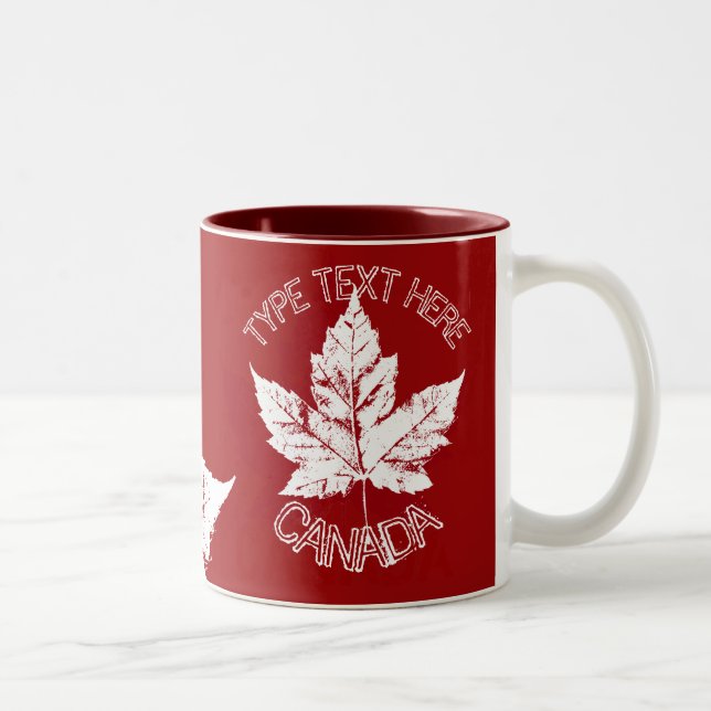 Coupe du café souvenir du Canada Cool Canada Mugs  (Droit)