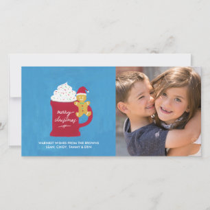 Coupe du Joyeux Carte photo de Noël