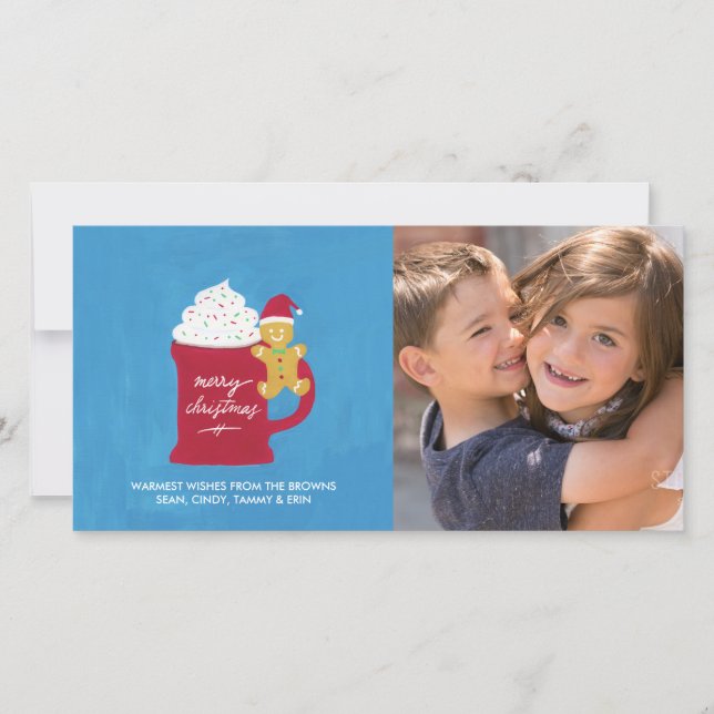 Coupe du Joyeux Carte photo de Noël (Devant)