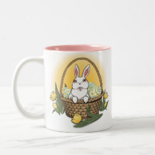 Coupe du lapin de Pâques de la Mug de café Festive