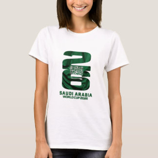 Coupe du Monde d'Arabie Saoudite 2026 - T-shirt po