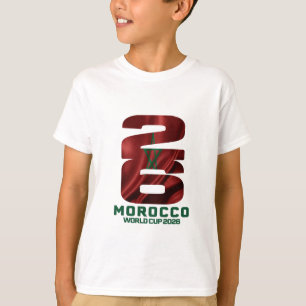 Coupe du Monde Maroc 2026 - T-Shirt pour les fans