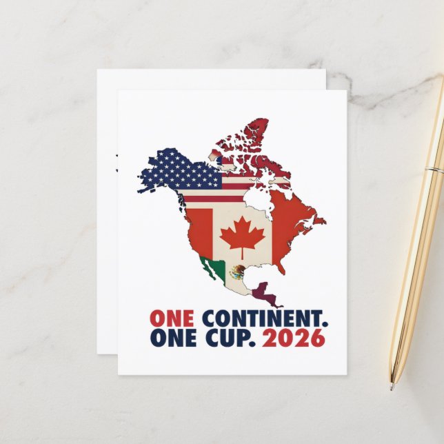 Coupe du Monde USA Canada Mexique (Devant/Arrière en situation)