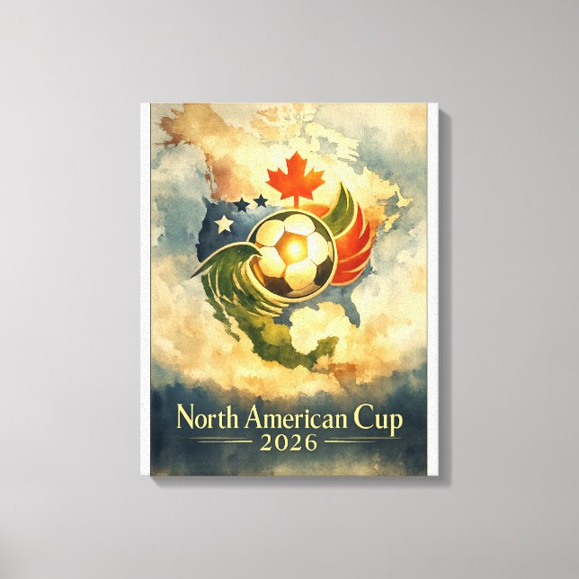 Coupe du Monde USA MX CA Beaux-Arts Art Mural  (Recto)
