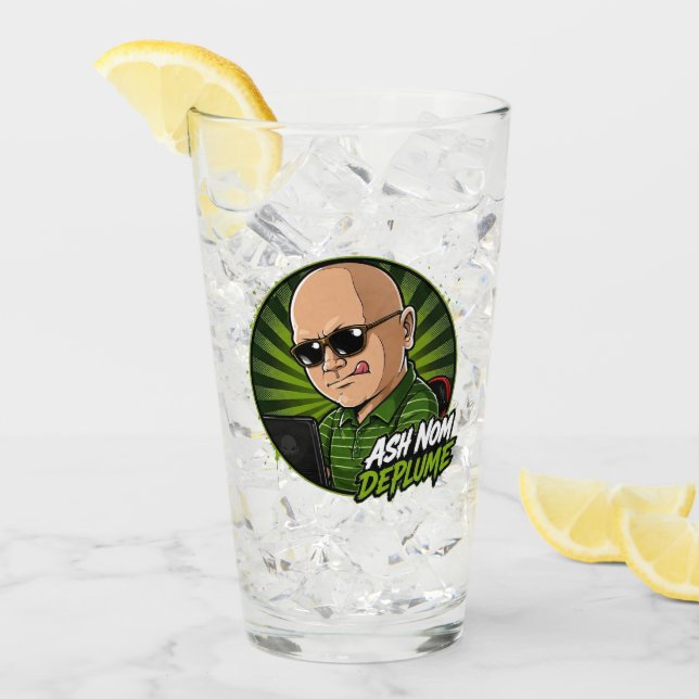 Coupe en verre Ash Nom DePlume (Devant glace)