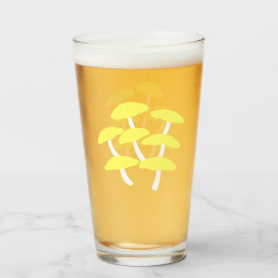 Coupe en verre huître dorée