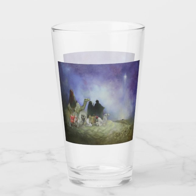 Coupe en verre Journey of the Magi (Devant)