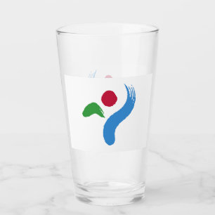 Coupe en verre patriotique avec drapeau de Séoul