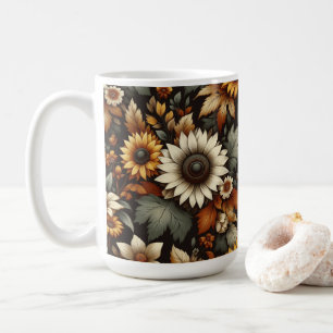 Coupe florale 🌻 tasse de café 15oz