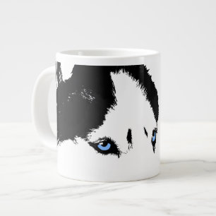 Coupe Husky Jumbo Mug Siberian Husky Personnalisée