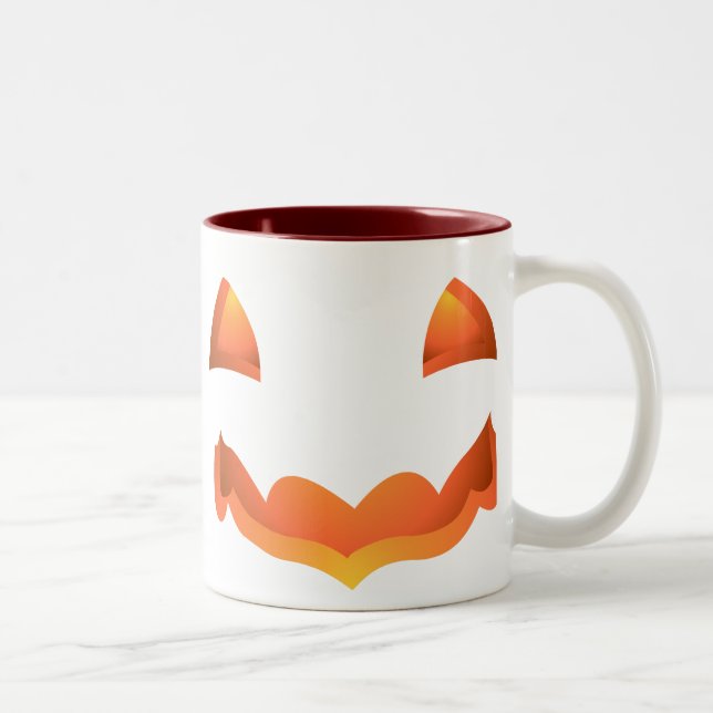 Coupe Jack-o-lanterne Halloween Mugs Citrouilles / (Droit)