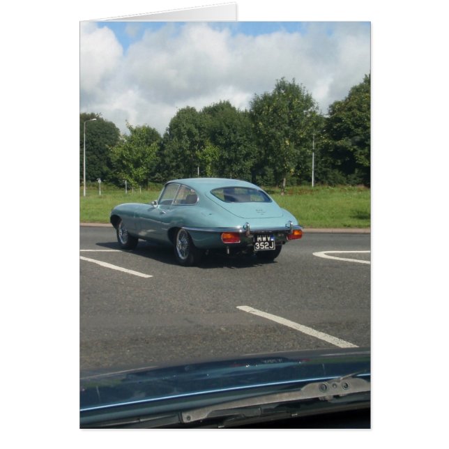 Coupe Jag de type E (Devant)