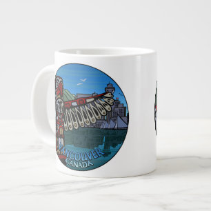 Coupe Jumbo Vancouver Coffee Mug Native Art Landma