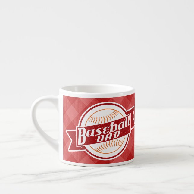 Coupe Papa Mug de Baseball (Gauche)