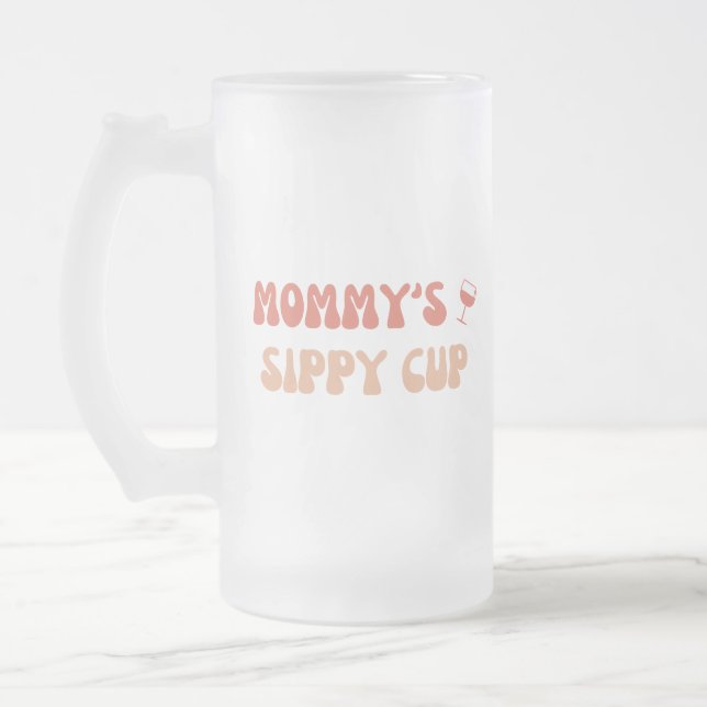 Coupe Sippy de maman - Mug de bière drôle pour les (Gauche)