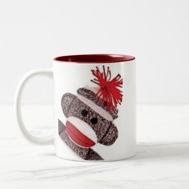 Coupe SOCK MONKEY Coffee Mug (Gauche)
