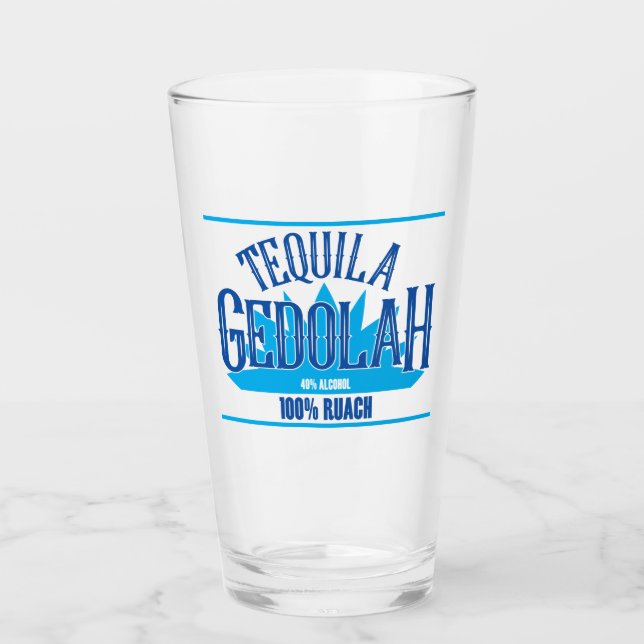 Coupe Tequila Gedolah de verre (Devant)