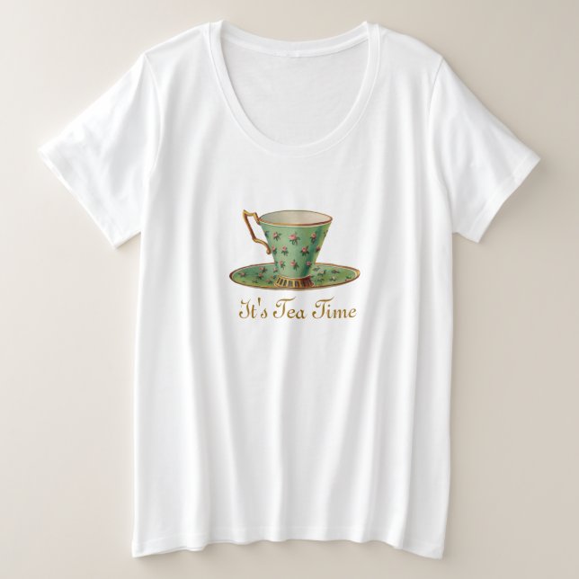 Coupe vintage de thé victorienne (Design devant)