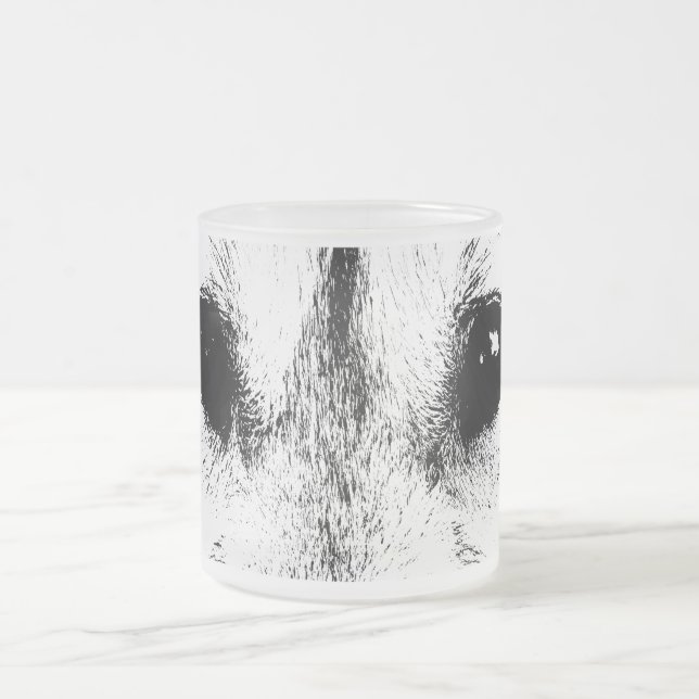 Coupe Wolf Pup Mug Coffee Cool Husky Wolf Cup (Centre)