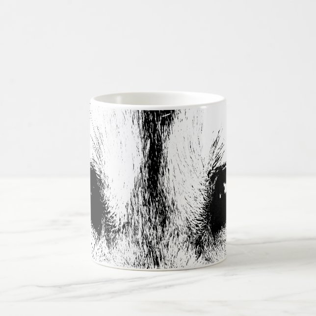 Coupe Wolf Pup Mug Coffee Cool Husky Wolf Cup (Centre)