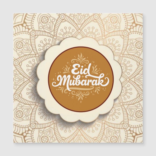 Couper Eid Mubarak (Devant)