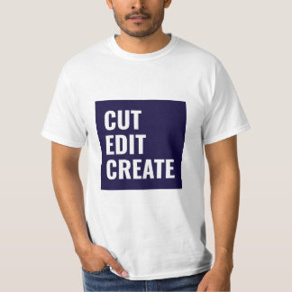 Couper, modifier, créer un éditeur vidéo T-shirt