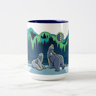 Coupes d'art d'ours natifs Mugs Coupe d'ours polai