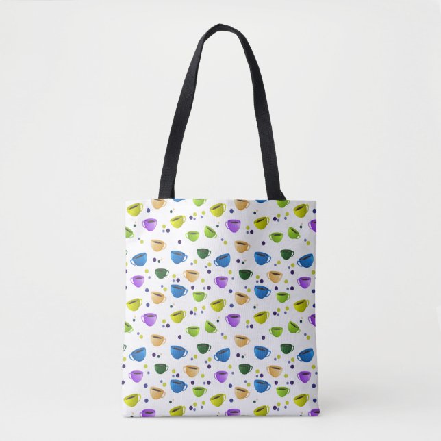 COUPES DE CAFÉ & SAC FOURRE-TOUT POIS (Devant)