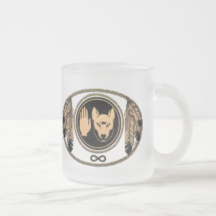 Coupes de loup de tribus Metis Drapeau Mugs & Coup