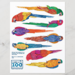 Coupes de perroquet du zoo de Mabell