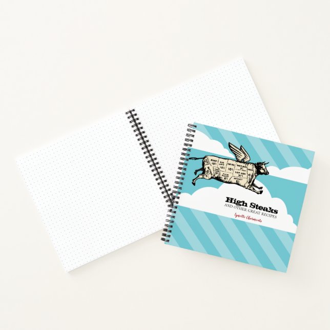 Coupes de viande de vache livre de cuisine personn (Intérieur)