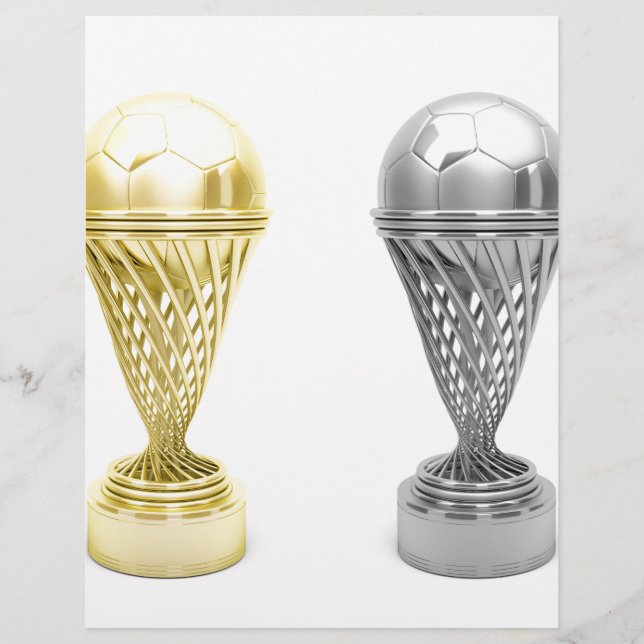 Coupes trophées de football (Devant)